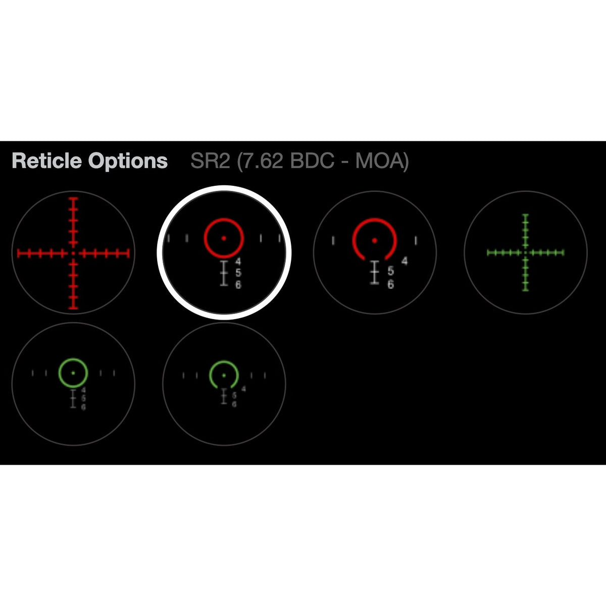 EOTech - Vudu 1-6x24 FFP SR2 7.62 RED/IR BLACK — view 9