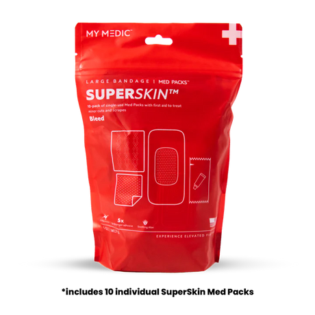 My Medic - SuperSkin Large Bandage 10-Pack Med Pack