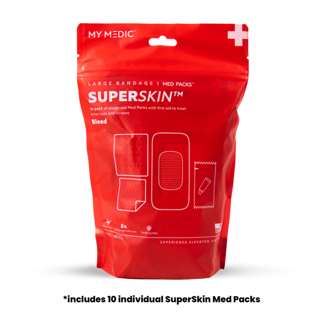My Medic - SuperSkin Large Bandage 10-Pack Med Pack
