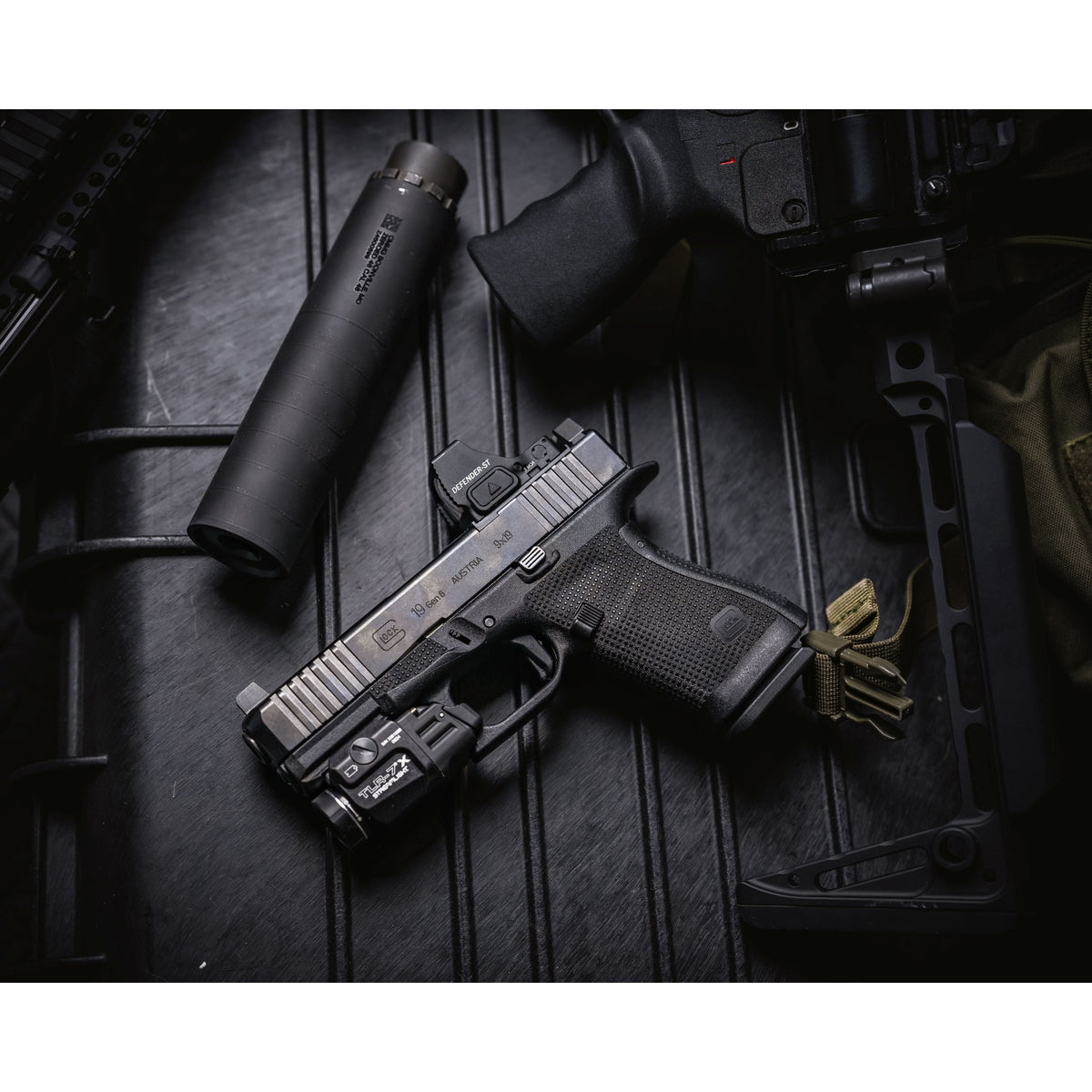 Calculated Kinetics - Glock Gen 6 DOGTAG Optic Plate for Delta Point