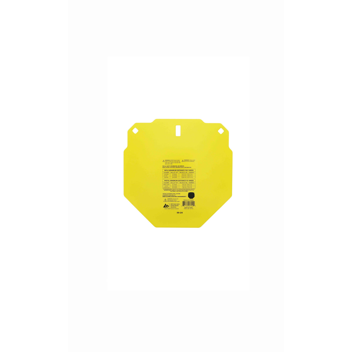 Caldwell - AR500 13" Octagon Steel Target