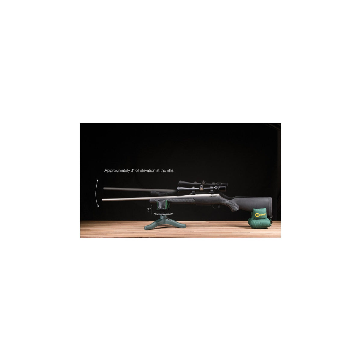 Caldwell - The Rock Jr Shooting Rest - Green