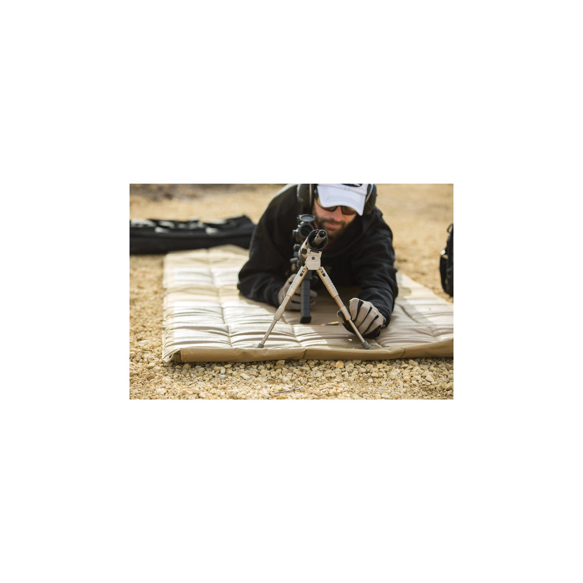 Caldwell - AR Bipod Prone Model - Tan