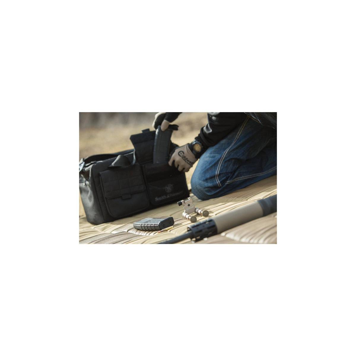 Caldwell - AR Bipod Prone Model - Tan