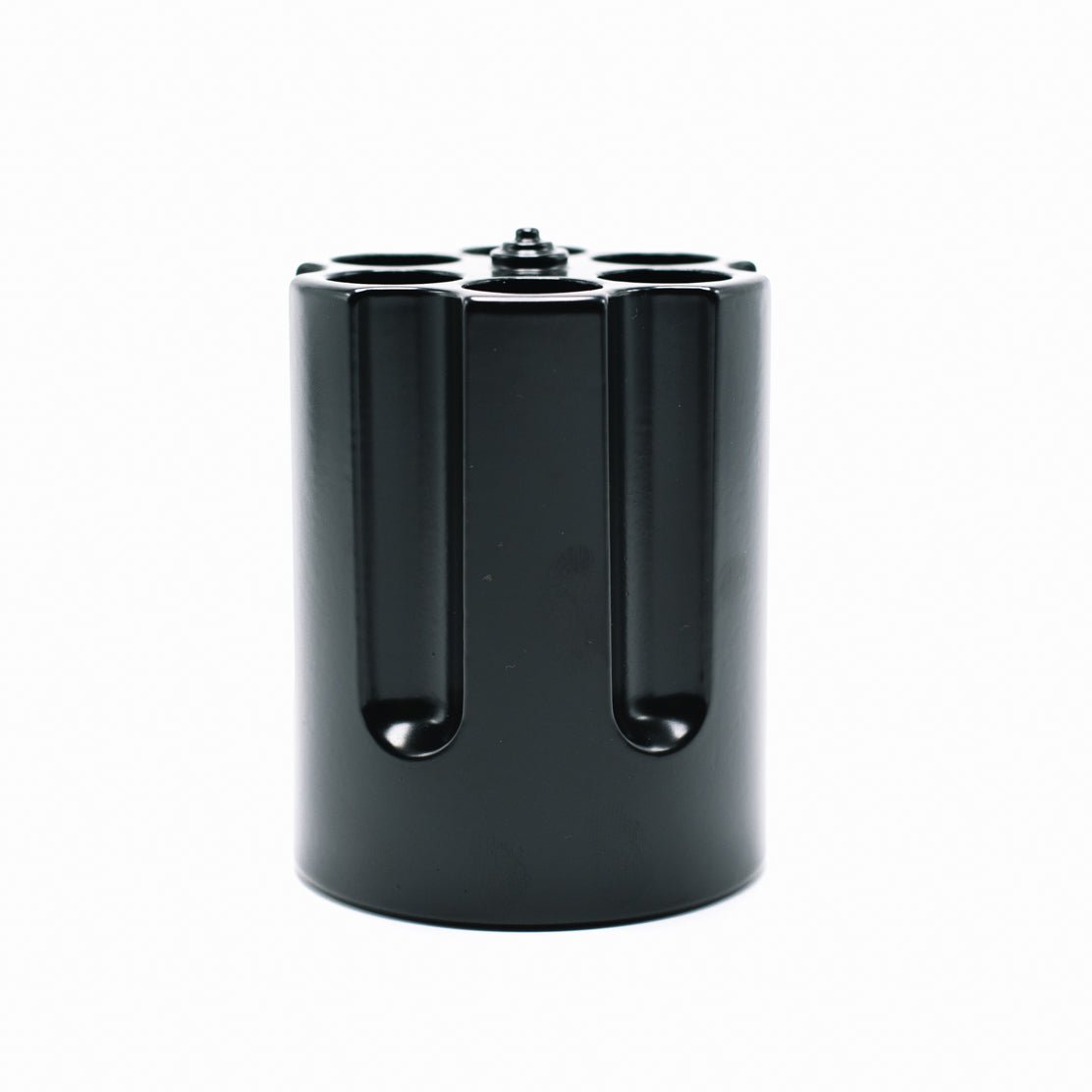 Caliber Gourmet - Revolver Cylinder Pen Holder - Black