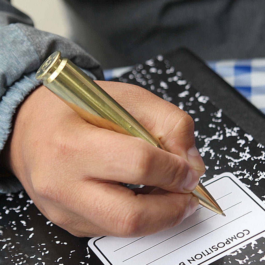 Caliber Gourmet - 50 Caliber Bullet Shaped Pen