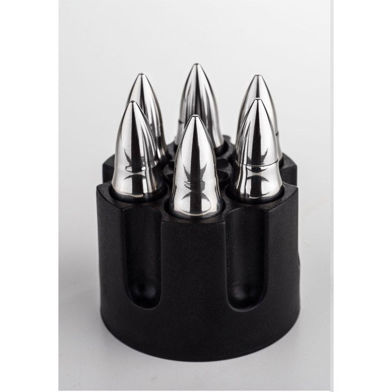 Caliber Gourmet - Stainless Steel Bullet Chillers, 6-Pack