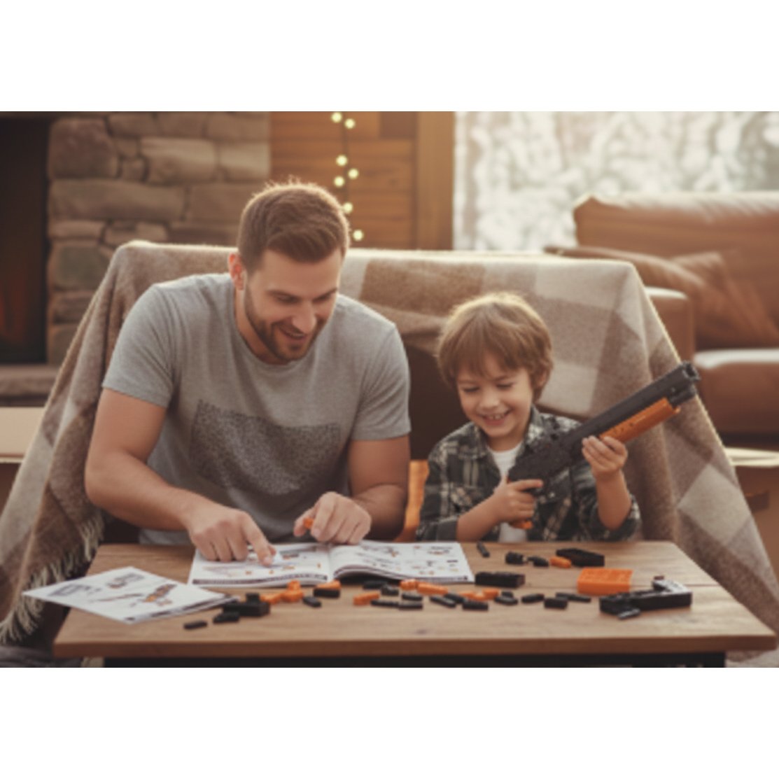 Caliber Gourmet - Building Blocks Shotgun Toy