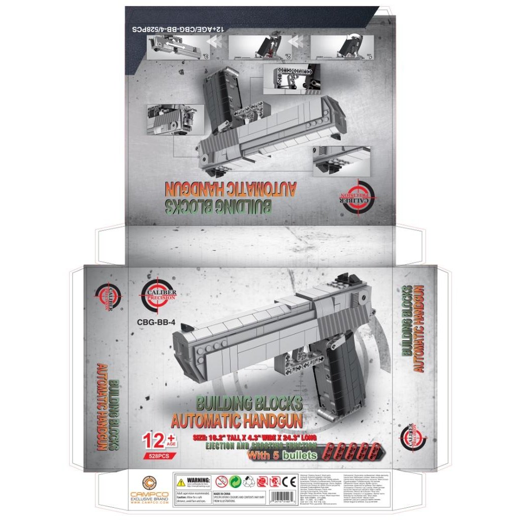 Caliber Gourmet - Building Block Hand Gun Toy