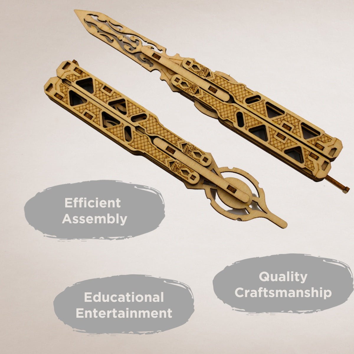 Caliber Gourmet - Wood Knives Puzzles Set — view 6