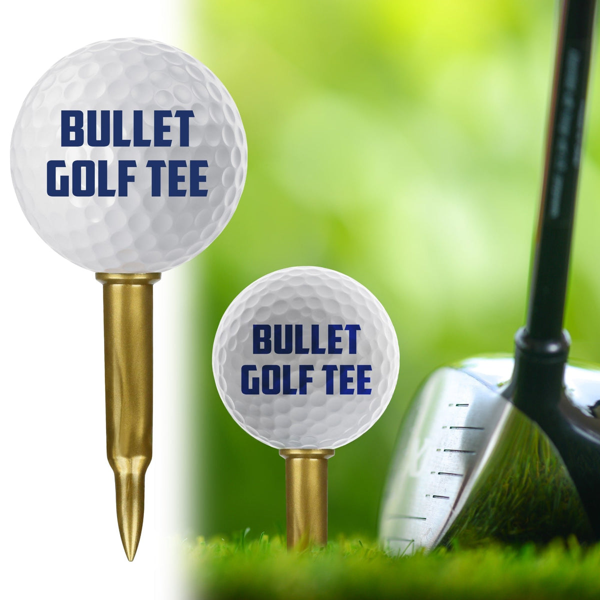 Caliber Gourmet - Tactical Golf Tee Pack (50 Pieces)