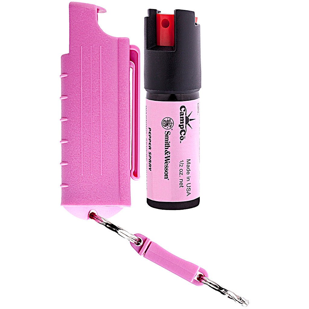 Caliber Gourmet - Smith & Wesson Pepper Spray 1/2 oz with Pink Case