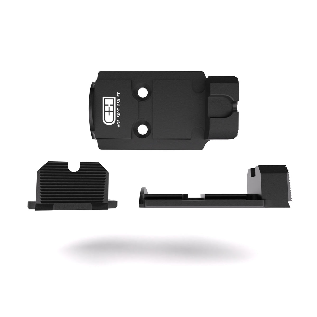 C&H Precision - Agency Optic System for Holosun 509T (Steel)