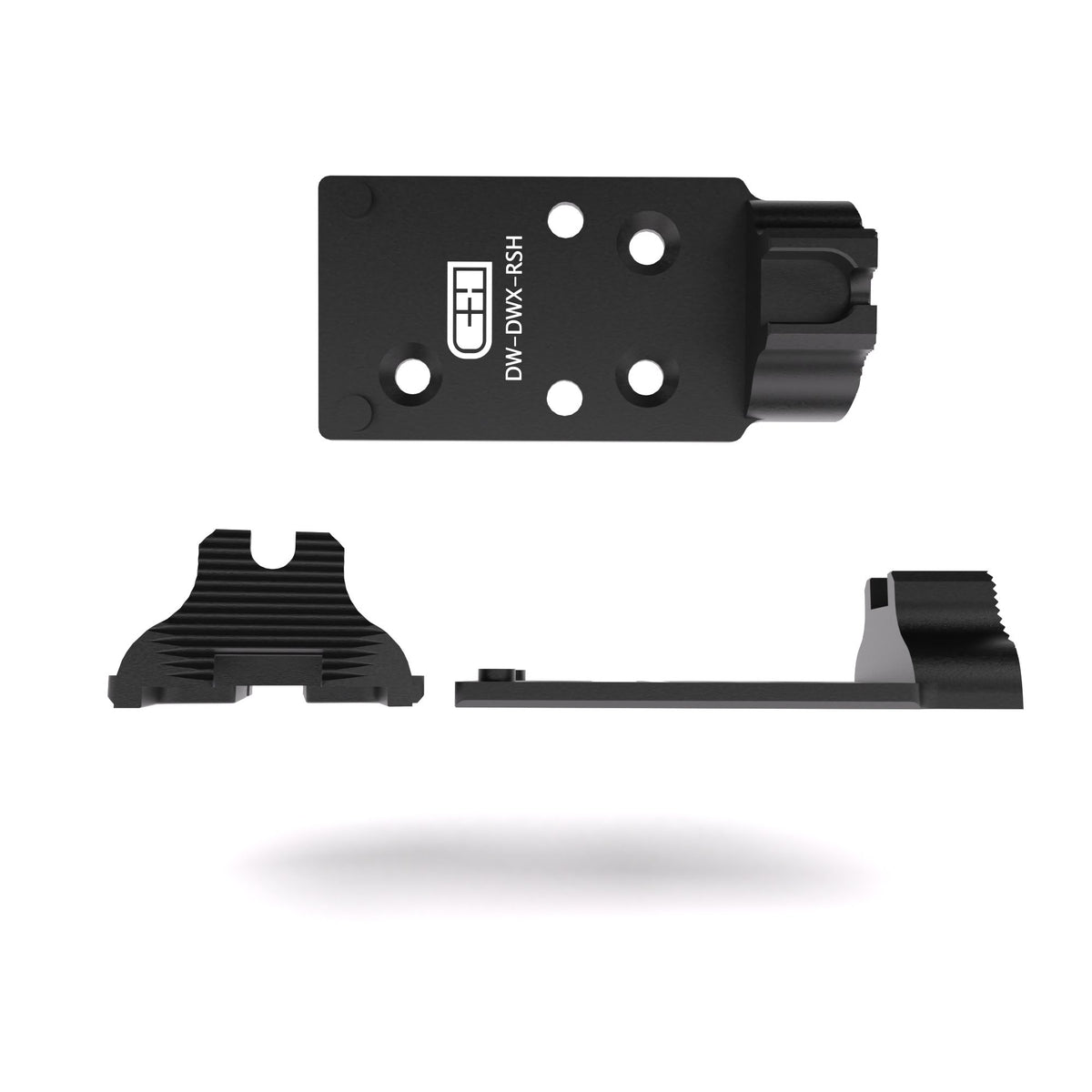 C&H Precision - Optic Mount for Dan Wesson DWX to Trijicon/Holosun