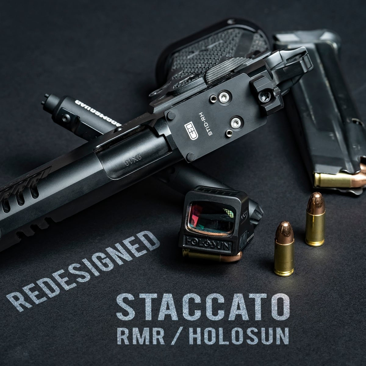 C&H Precision - STACCATO DUO to Trijicon RMR/SRO Optic Plate