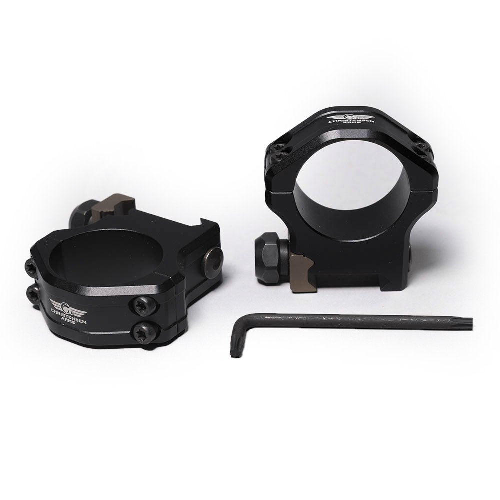 Christensen Arms - Ultralight PRSR-X2 Scope Rings, Low 30mm