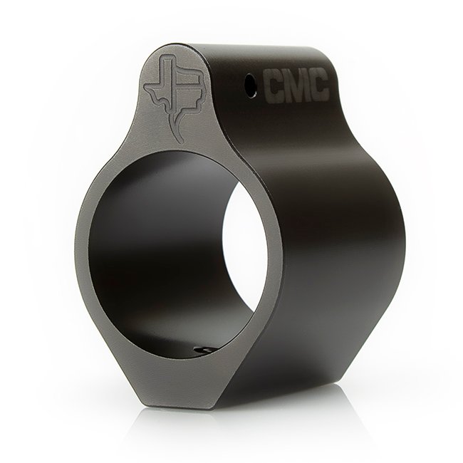 CMC Triggers - AR-15 .750 Gas Block with Nitride Finish
