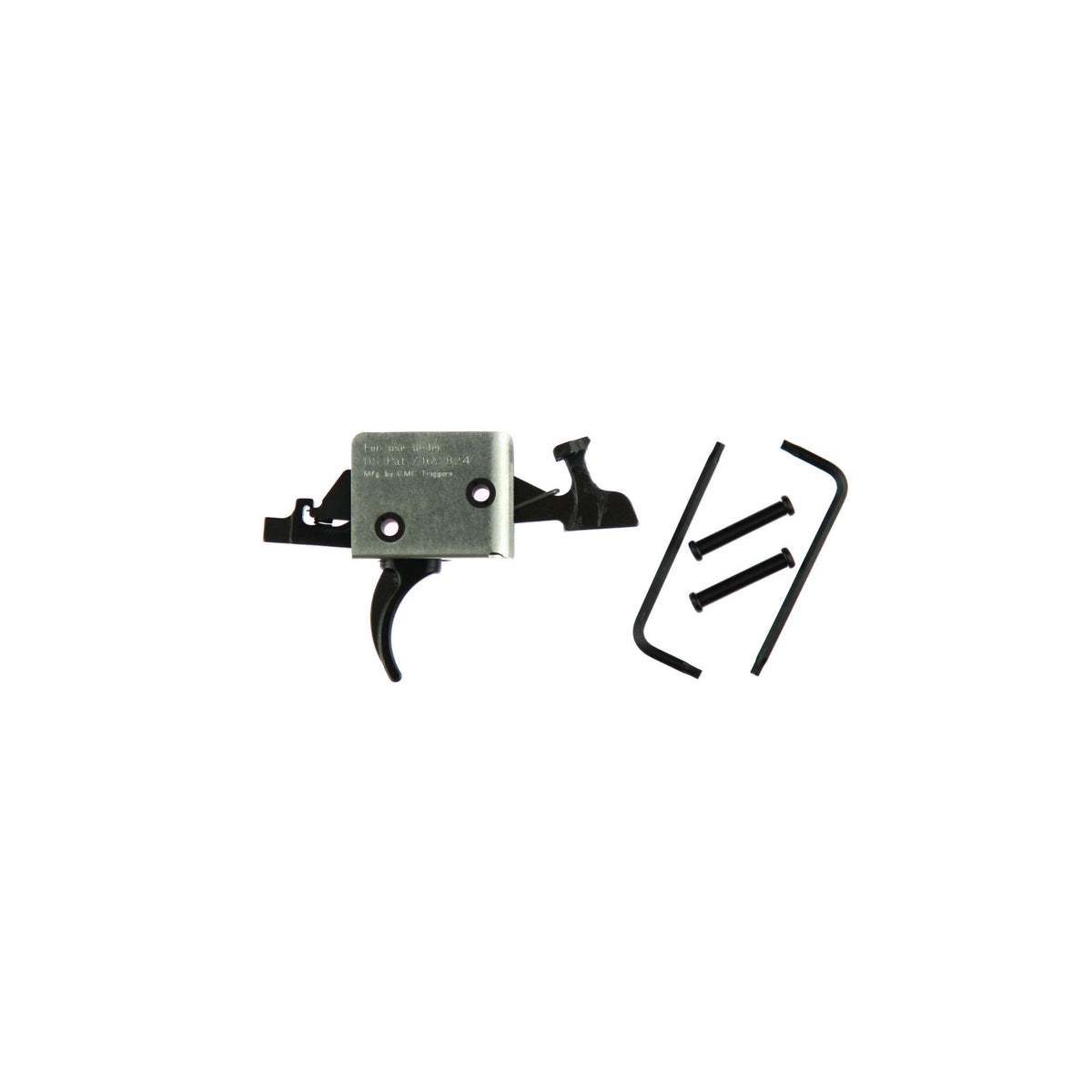 CMC Triggers - AR-15/10 Two Stage Trigger, Curved, Small Pin