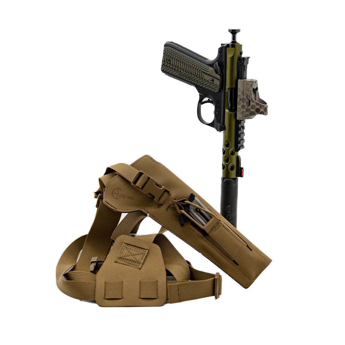 Cole-TAC - Varmint Wrangler Suppressed .22 Pistol Holster - Ranger