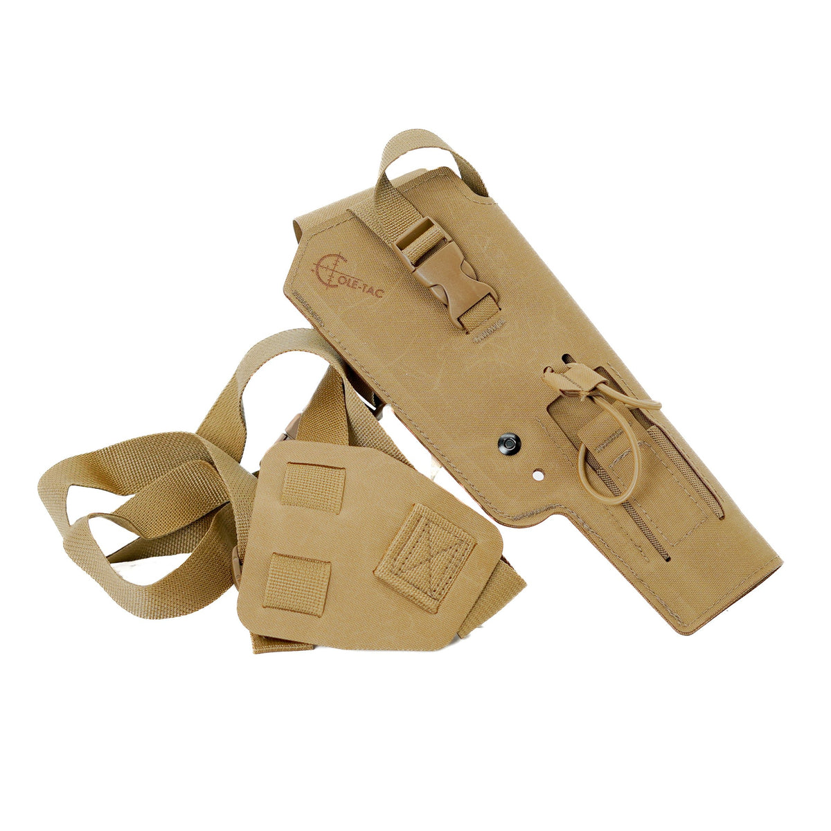 Cole-TAC - Varmint Wrangler Suppressed .22 Holster - Coyote Brown