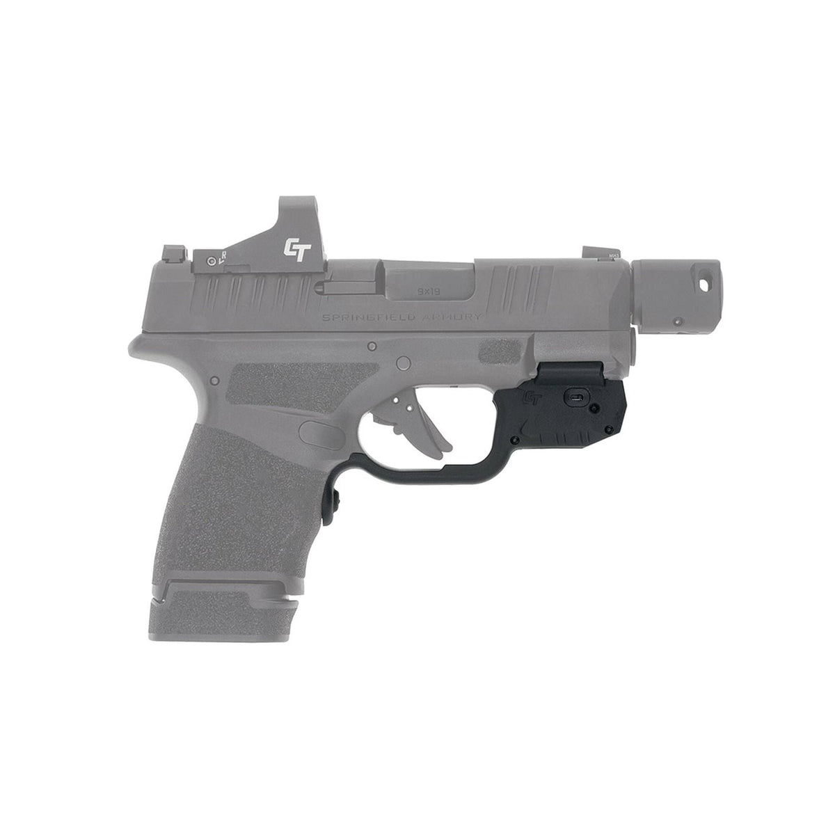 Crimson Trace - Laserguard Green Laser Sight for Hellcat