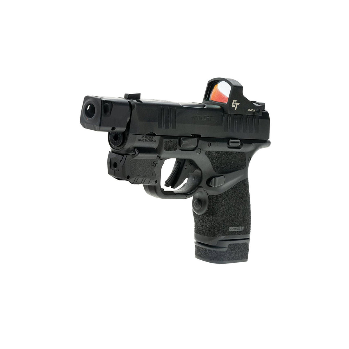 Crimson Trace - Laserguard Red Laser for Springfield Hellcat
