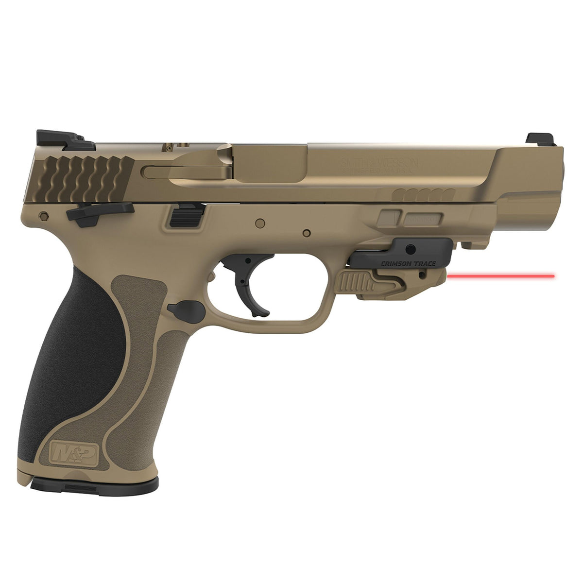 Crimson Trace - Universal Laser Sight CMR-201 Tan - Red