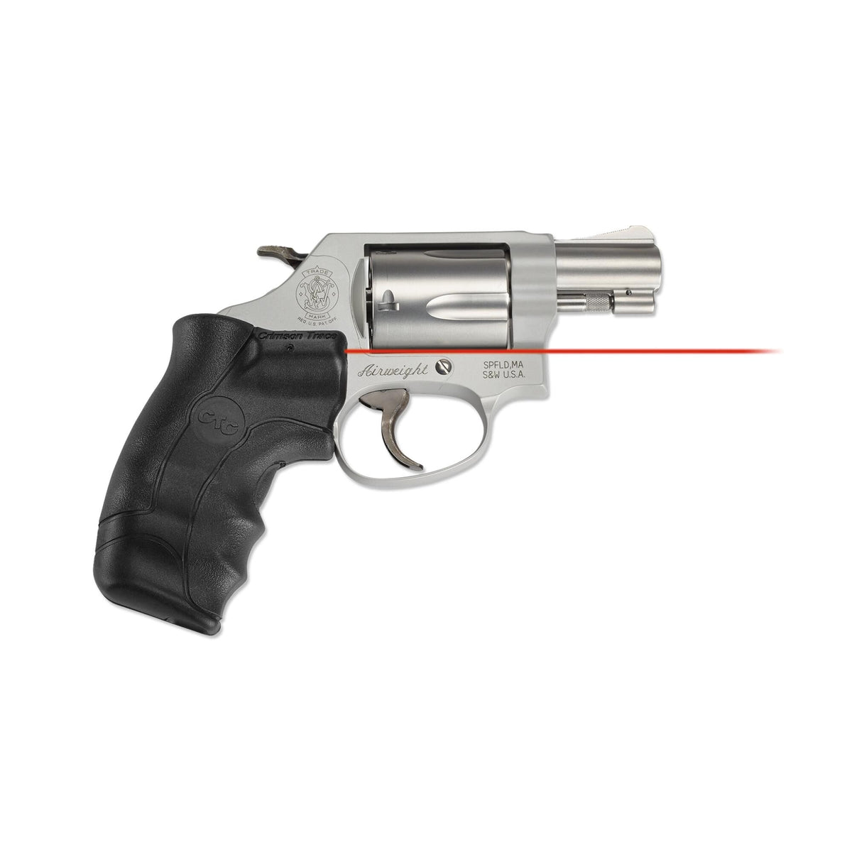 Crimson Trace - LG-350 Lasergrips for S&W J-Frame Round Butt