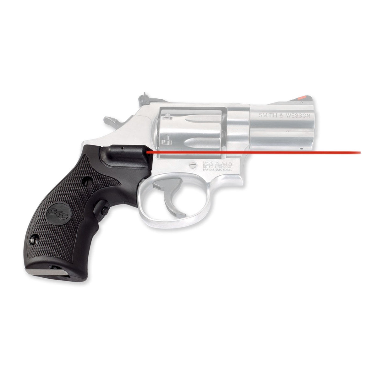 Crimson Trace - LG-350 Lasergrips for S&W J-Frame Round Butt