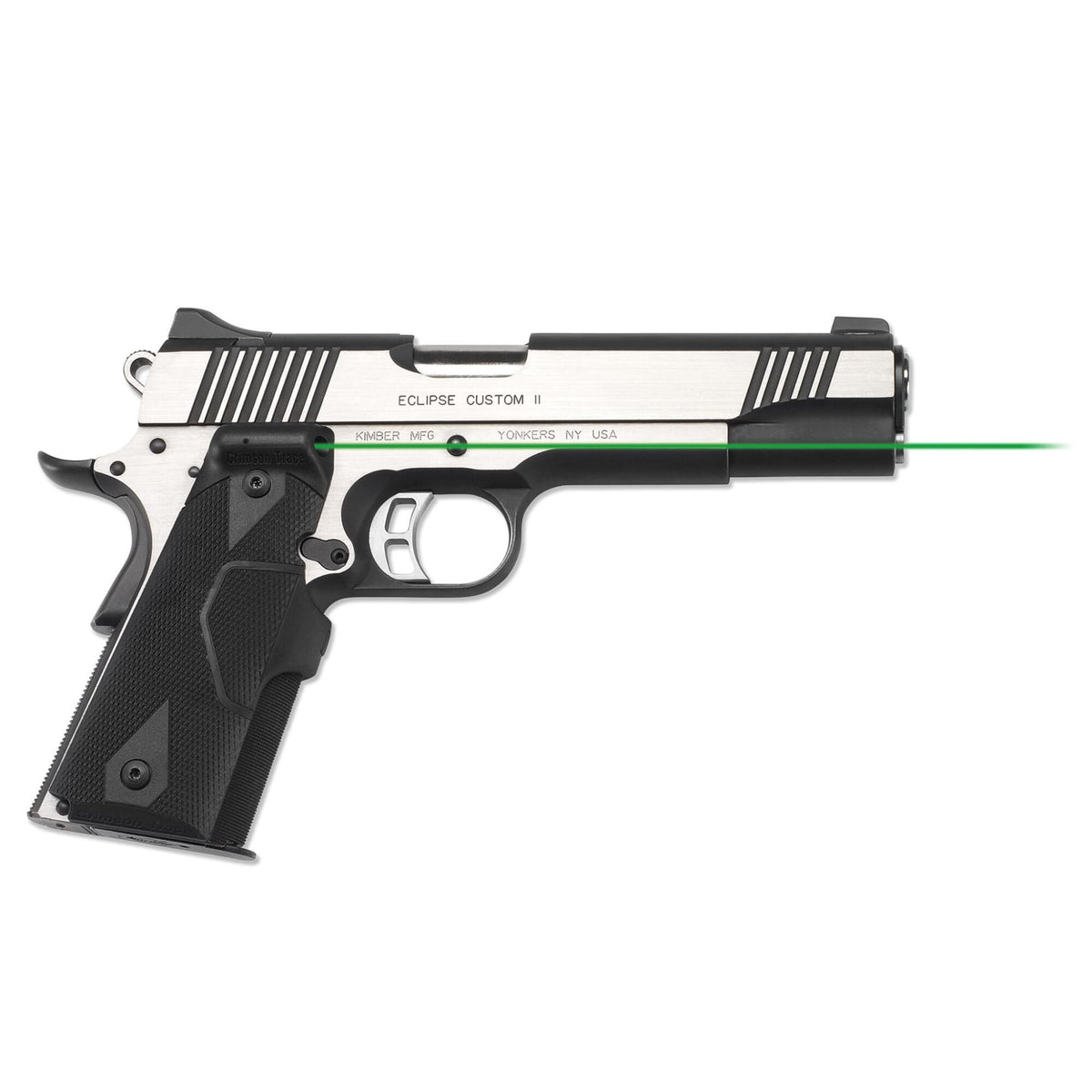 Crimson Trace - LG-401G Green Lasergrips for 1911 Full-Size