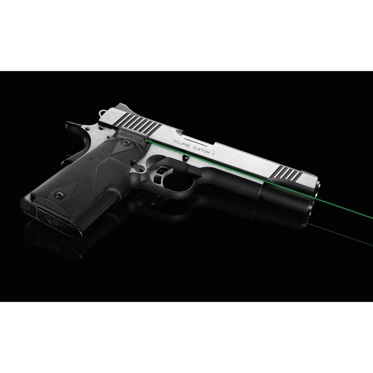 Crimson Trace - LG-401G Green Lasergrips for 1911 Full-Size