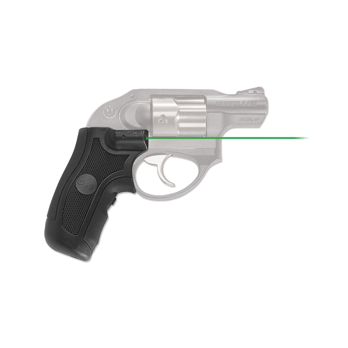 Crimson Trace - LG-415G Green Lasergrips for Ruger LCR/LCRx