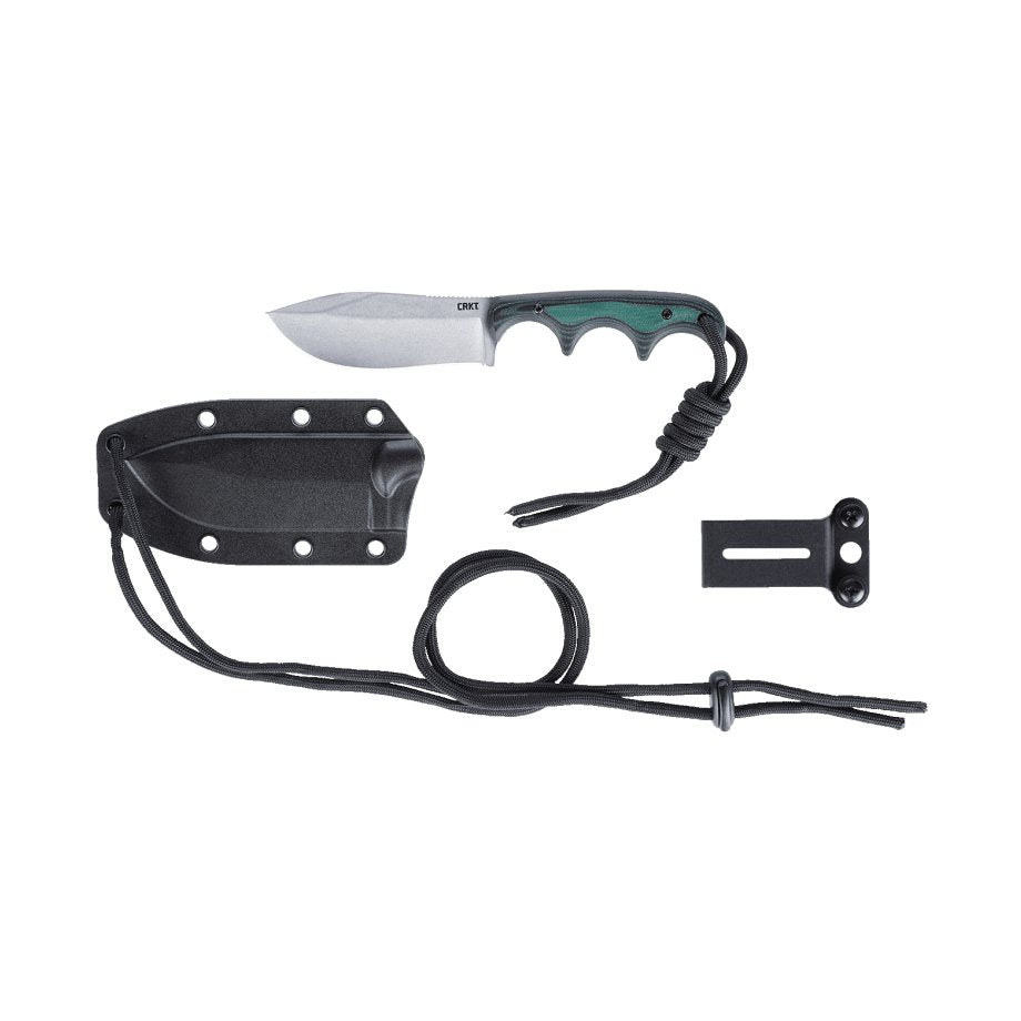 Columbia River Knife & Tool - Minimalist Green Fixed Blade Knife