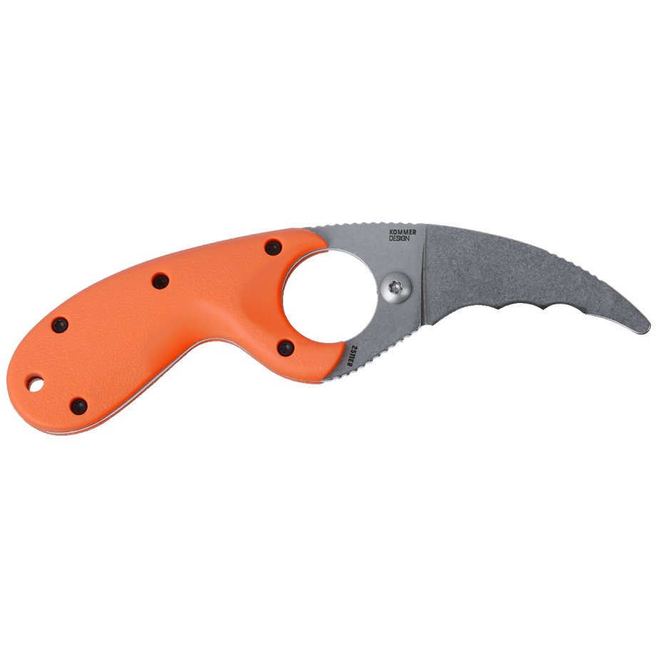 Columbia River Knife & Tool - Bear Claw Orange Fixed Blade Knife