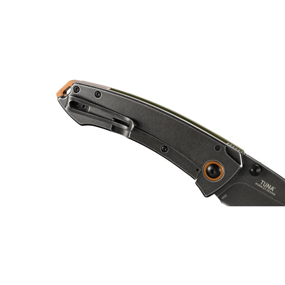 Columbia River Knife & Tool - Tuna OD Green Folding Knife — view 5
