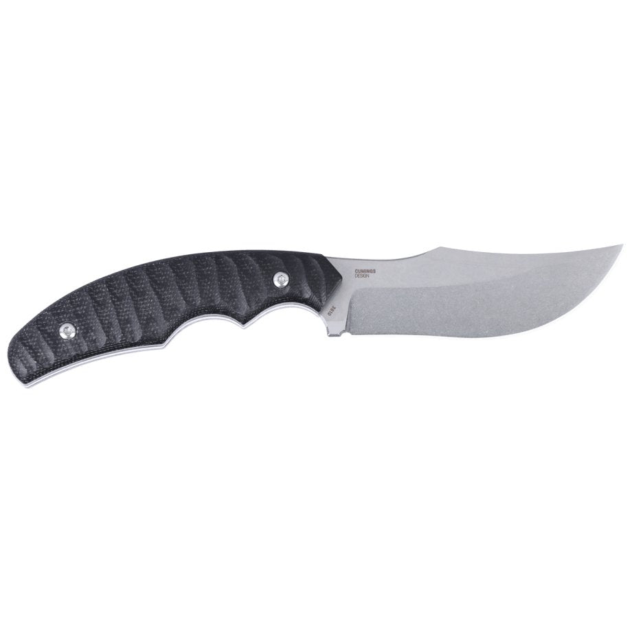 Columbia River Knife & Tool - Burrower Gray Fixed Blade Knife
