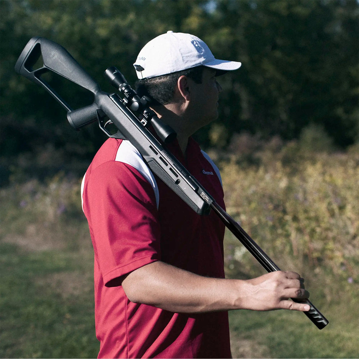 Crosman - Fire .177 Nitro Piston Air Rifle with Scope