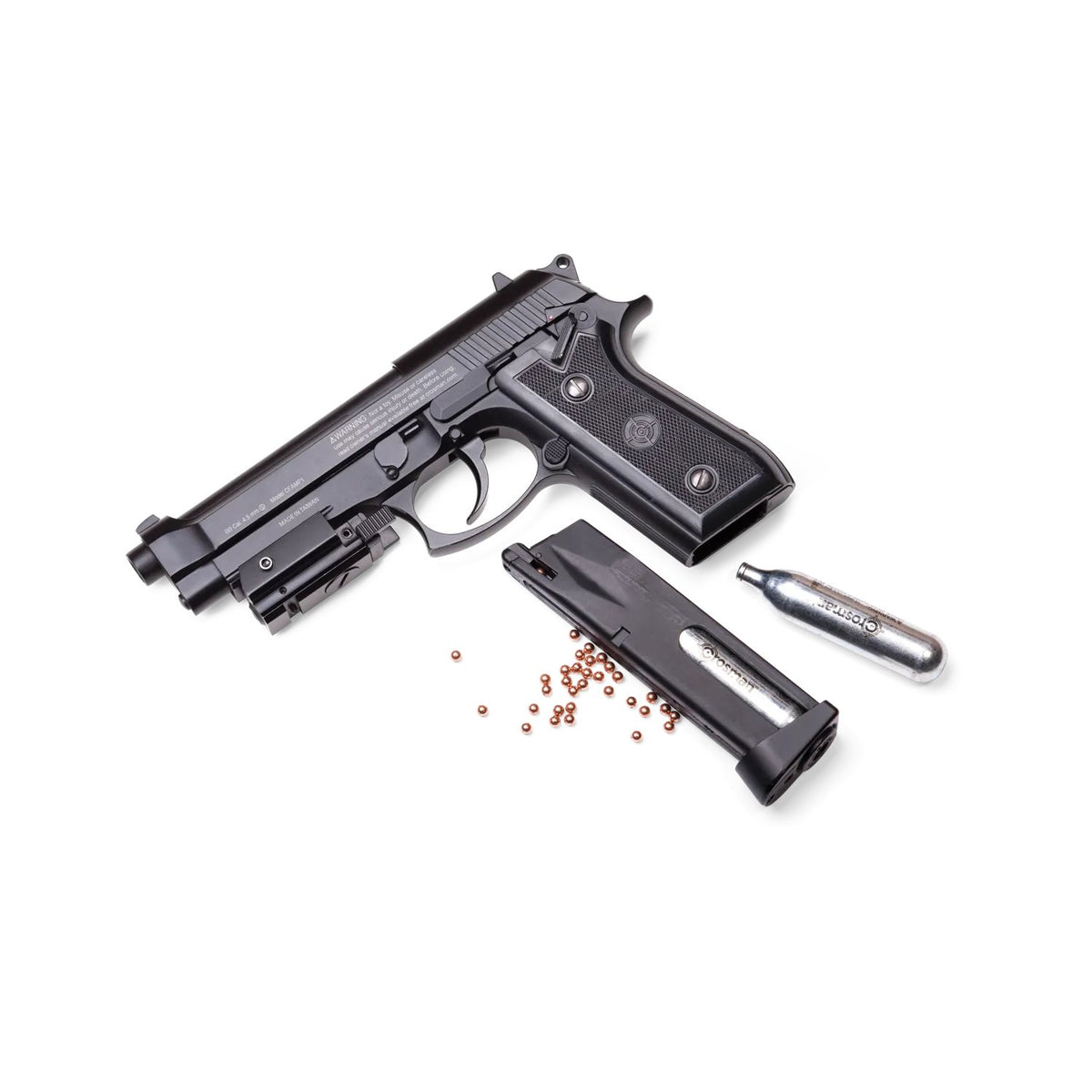 Crosman - Full Auto P1 BB Pistol with Laser Sight
