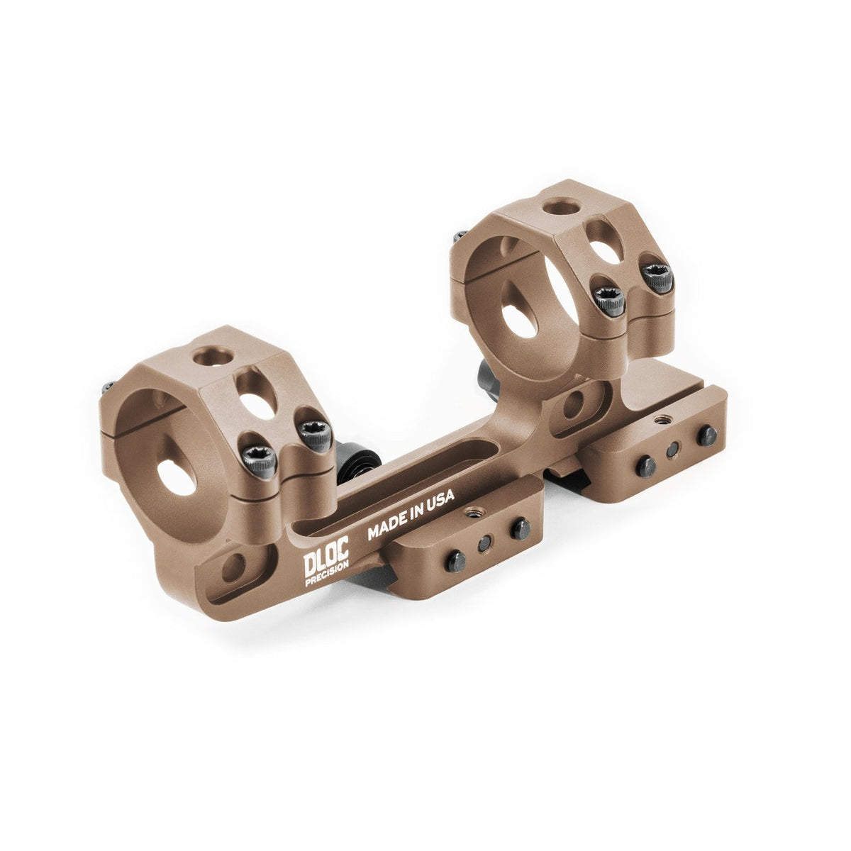DLOC Precision - Cantilever QD Scope Mount 34 mm, Tan Anodize