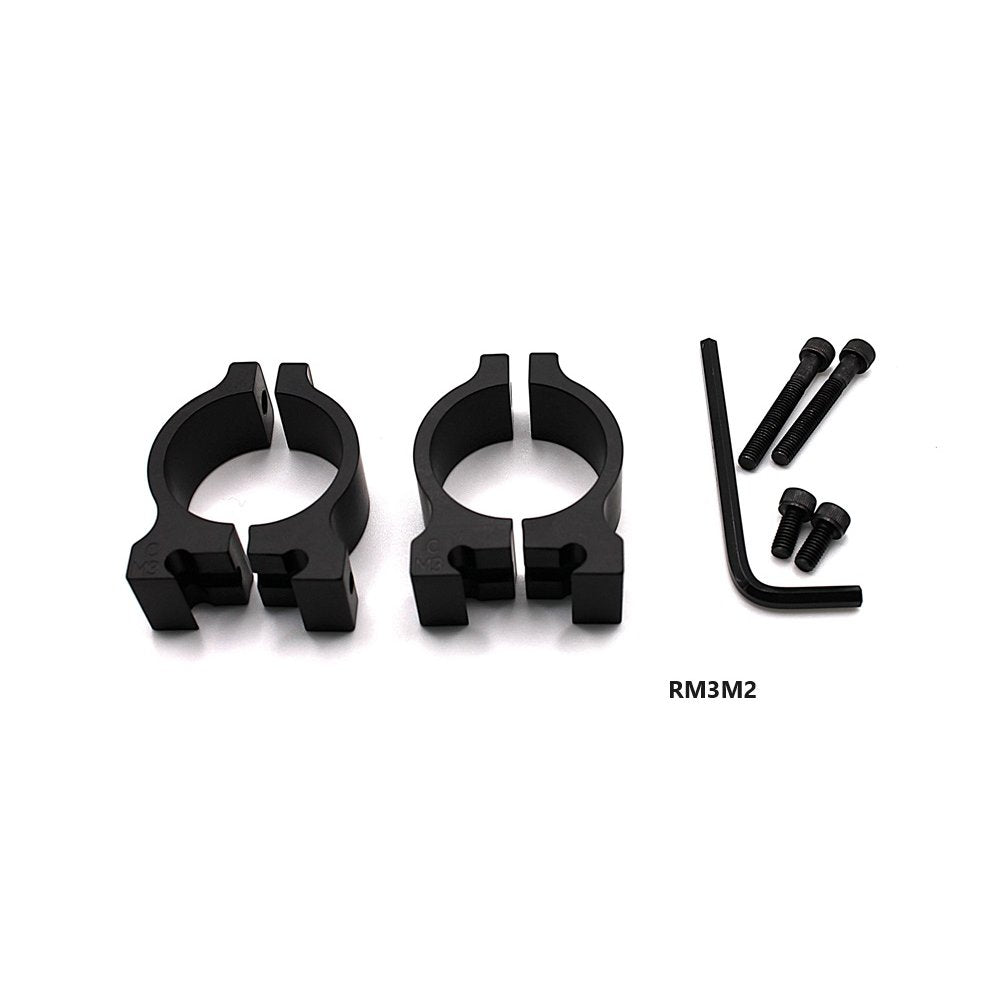 DNZ - Freedom Reaper 2pc Vertical Split Rail Mount, 1 Inch, Black