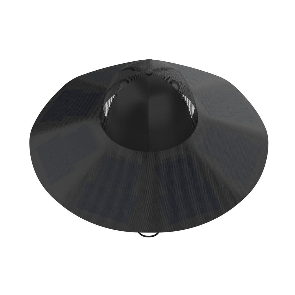 EcoFlow – Power Hat with Solar Charging & Dual USB Ports