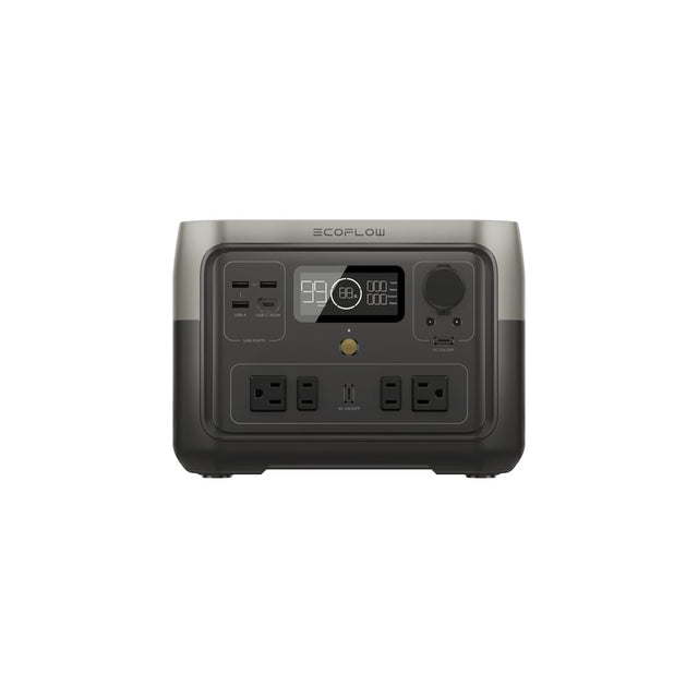 EcoFlow – RIVER 2 Max Portable Power Station, 512Wh, 1000W X-Boost