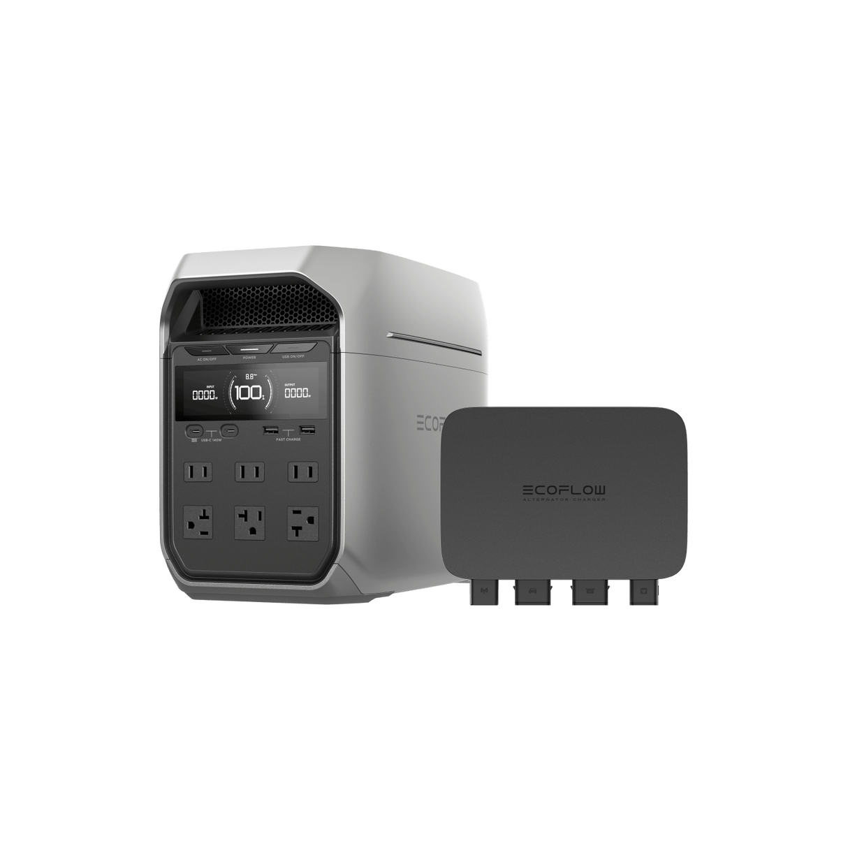 EcoFlow – DELTA 3 Plus Portable Power Station, 1024Wh, 1800W AC