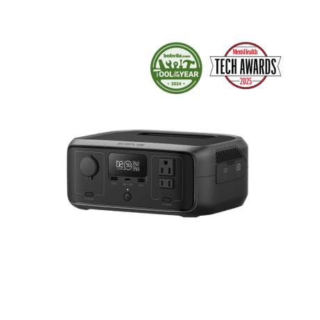 EcoFlow – RIVER 3 Portable Power Station, 245Wh, 300W Output