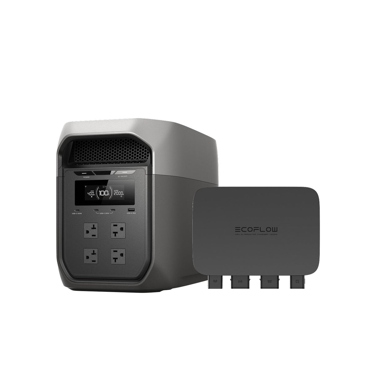 EcoFlow - 500W Alternator Charger for Vehicles