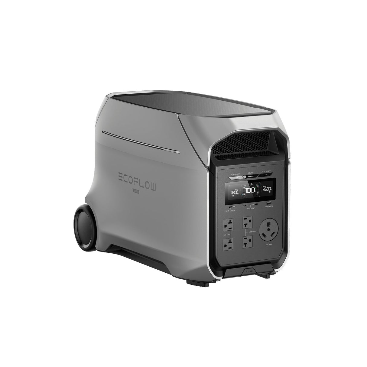 EcoFlow - DELTA 3 Ultra Plus Portable Power Station 3072Wh