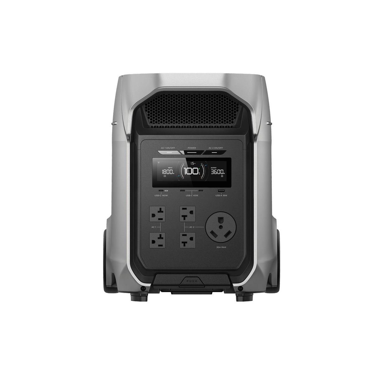 EcoFlow - DELTA 3 Ultra Plus Portable Power Station 3072Wh