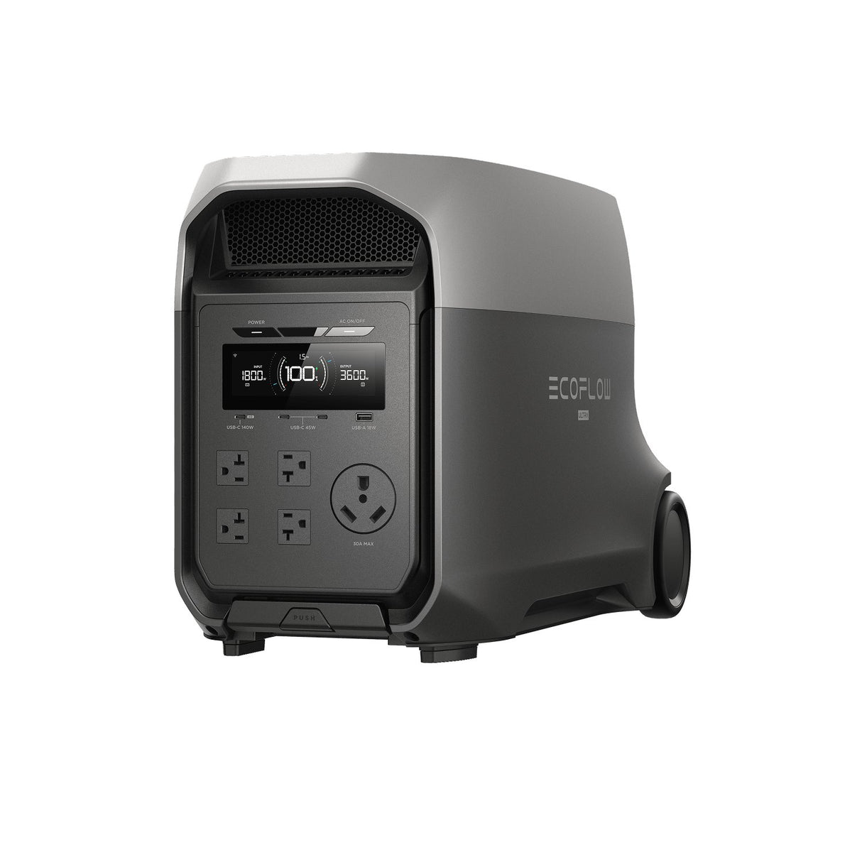 EcoFlow - DELTA 3 Ultra Plus Portable Power Station 3072Wh