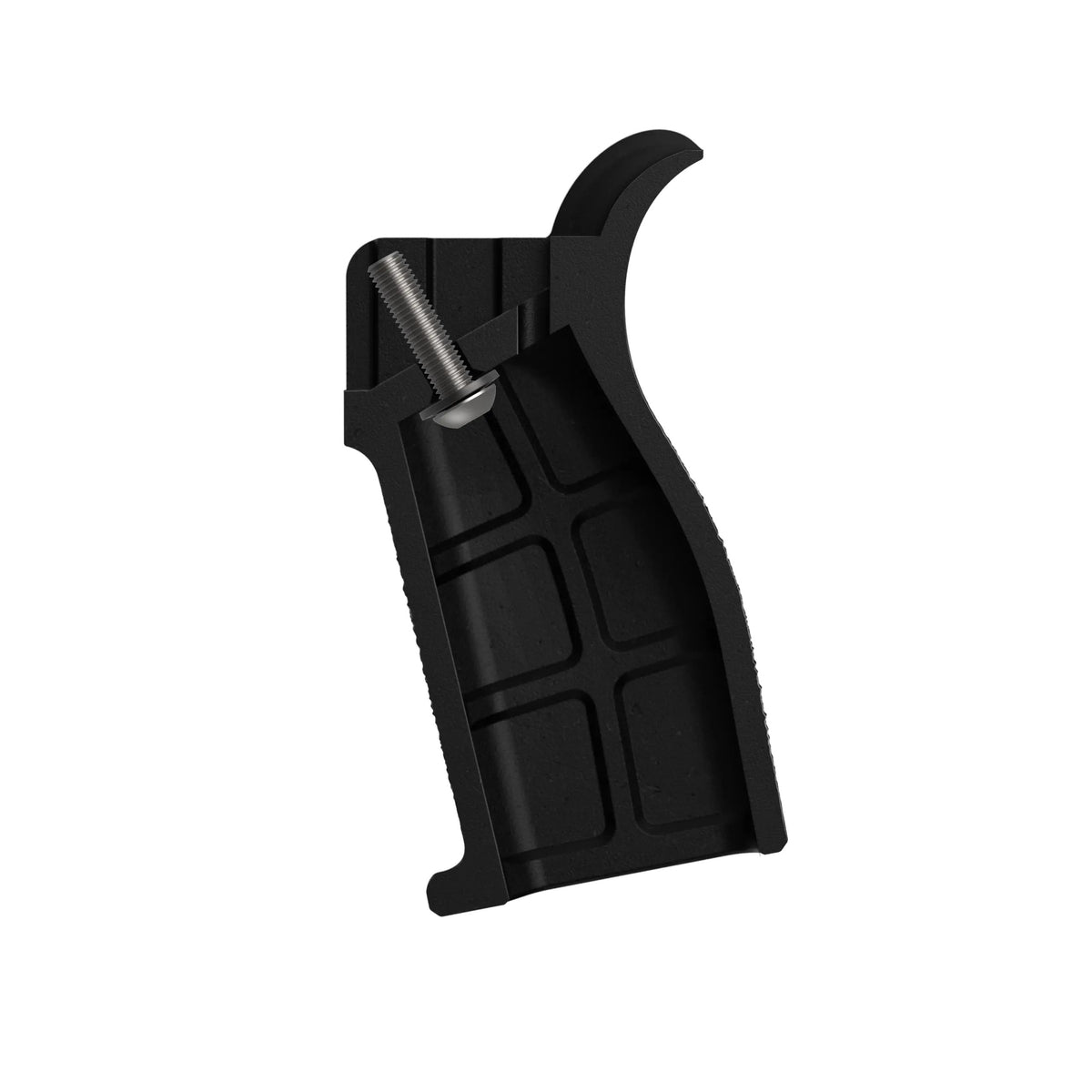 Edgar Sherman Design - Granite Grip-B Fine Black Rifle Grip
