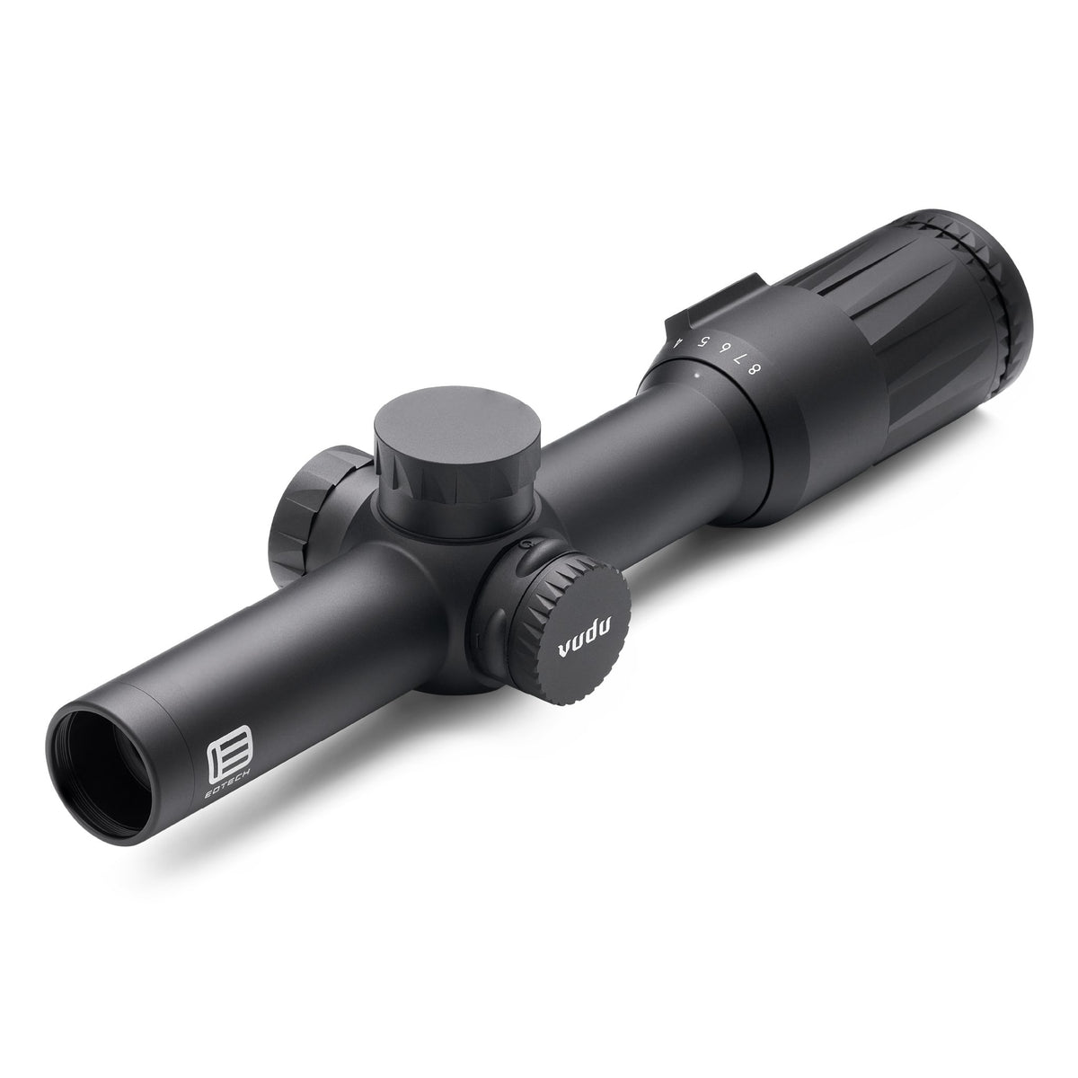 EOTECH - Vudu 1-8x24 SFP Scope - Black, HC3 Reticle
